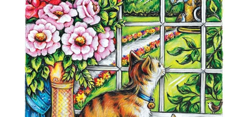 A Whisker of Creativity: Exploring the Feline Fantasy in "It's a Cat's World!" Coloring Book