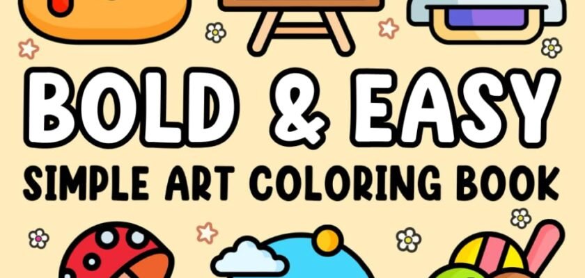 Color Your Calm: A Dive into the Minimalist World of Bold & Easy Art