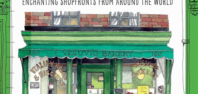 Coloring Beyond Borders: A Journey Through Urban Anna's Enchanting Shopfronts
