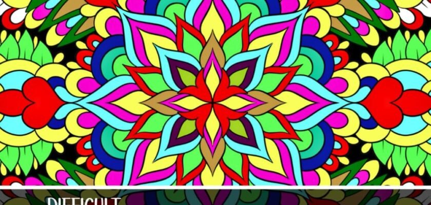Coloring Your Way to Calm: A Deep Dive into Intricate Patterns for Stress Relief