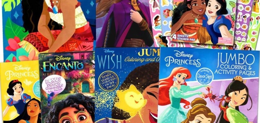 Enchanting Adventures: A Colorful Dive into the Disney Princess Activity Set