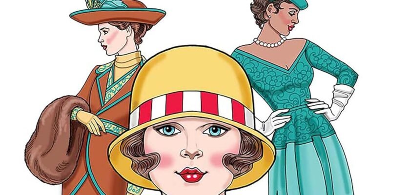 Fashion Through the Ages: A Creative Journey in Coloring