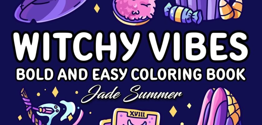 Mystical Hues: A Whimsical Journey Through "Witchy Vibes" Coloring Book
