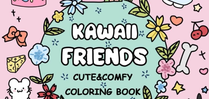 Unleashing Creativity: A Delightful Dive into Kawaii Friends Coloring Book