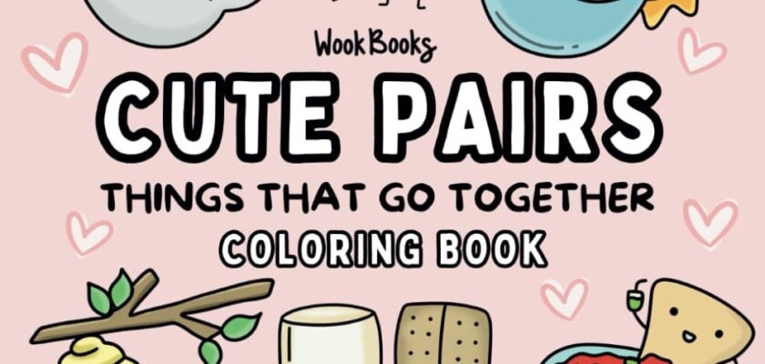 Unleashing Creativity: A Dive into Bold and Easy Cute Pairs Coloring Book for All Ages