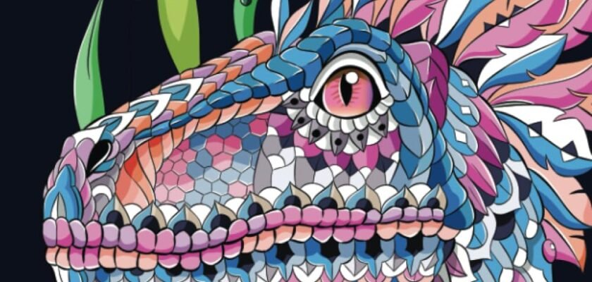 Unleashing Creativity: A Journey Through Dinosaurs in Adult Coloring
