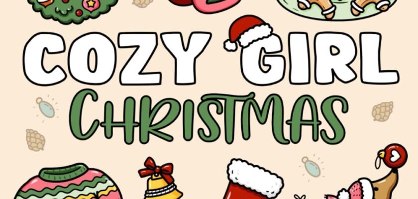 Unwind and Celebrate: A Review of the Cozy Girl Christmas Coloring Book