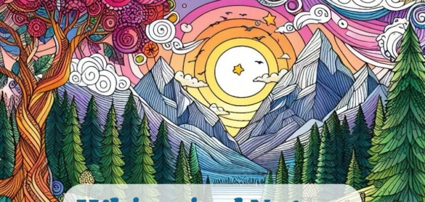 Exploring Enchantment: A Journey Through the Whimsical Nature Adult Coloring Book