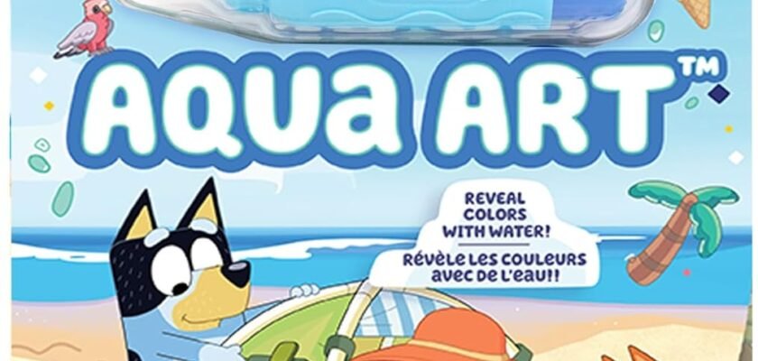 Splashing Creativity: A Dive into the Horizon Group USA Bluey Aqua Art Experience