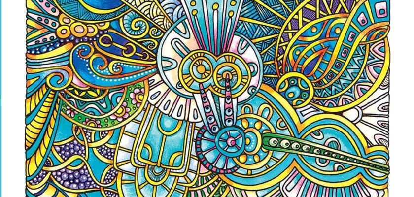 Unraveling Creativity: A Deep Dive into the Entangled World of Adult Coloring