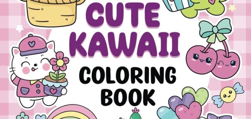Whimsical Relaxation: Exploring the Charm of the Kawaii Cozy Coloring Book