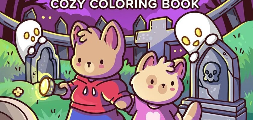 Whimsical Whispers: Unleashing Creativity in Spooky Moments Coloring Book